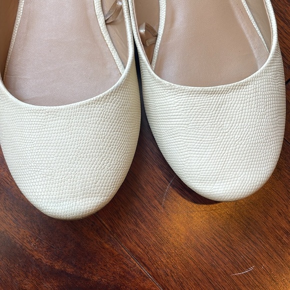 Call It Spring Women's Cream Flats - Picture 4 of 5